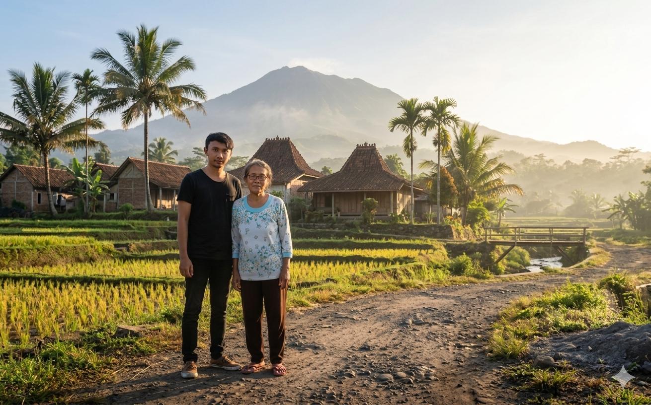 Kehidupan di Desa yang Indah